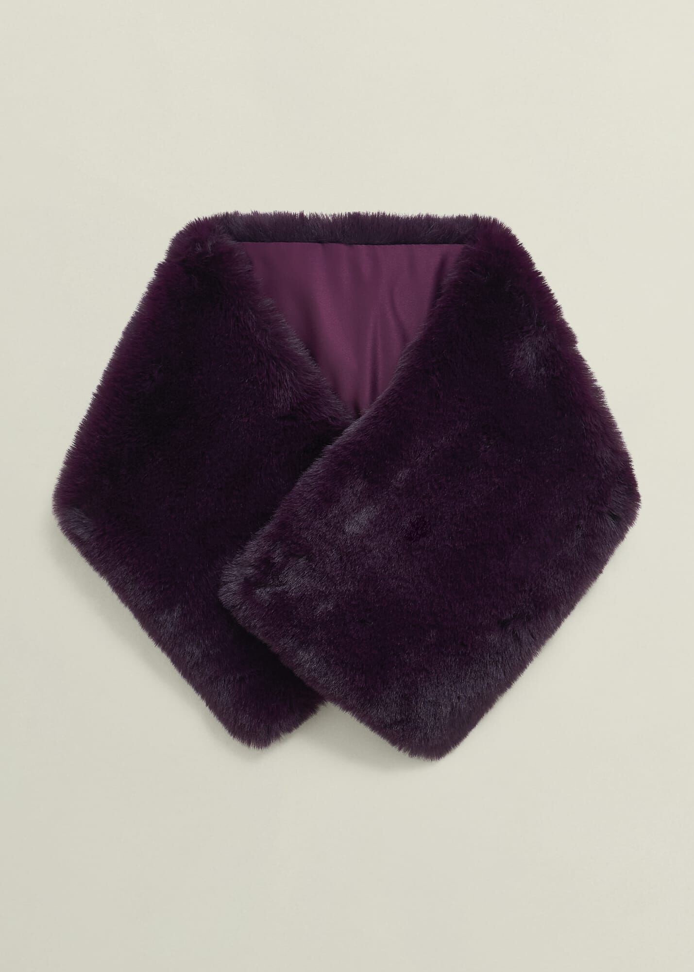 Christie Faux Fur Scarf | Hobbs US |