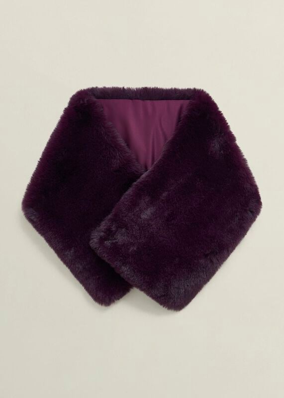 Christie Faux Fur Scarf