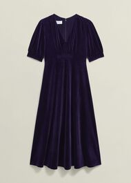 Petite Dormer Dress, Midnight Purple, hi-res