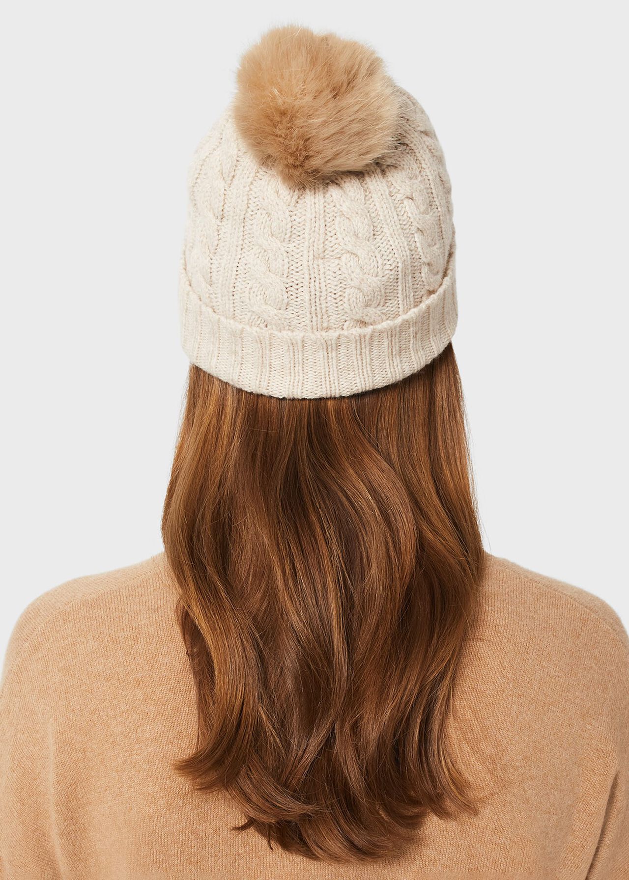 Taylor Cable Hat, Natural, hi-res