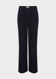 Zuri Twill Pants, Navy, hi-res