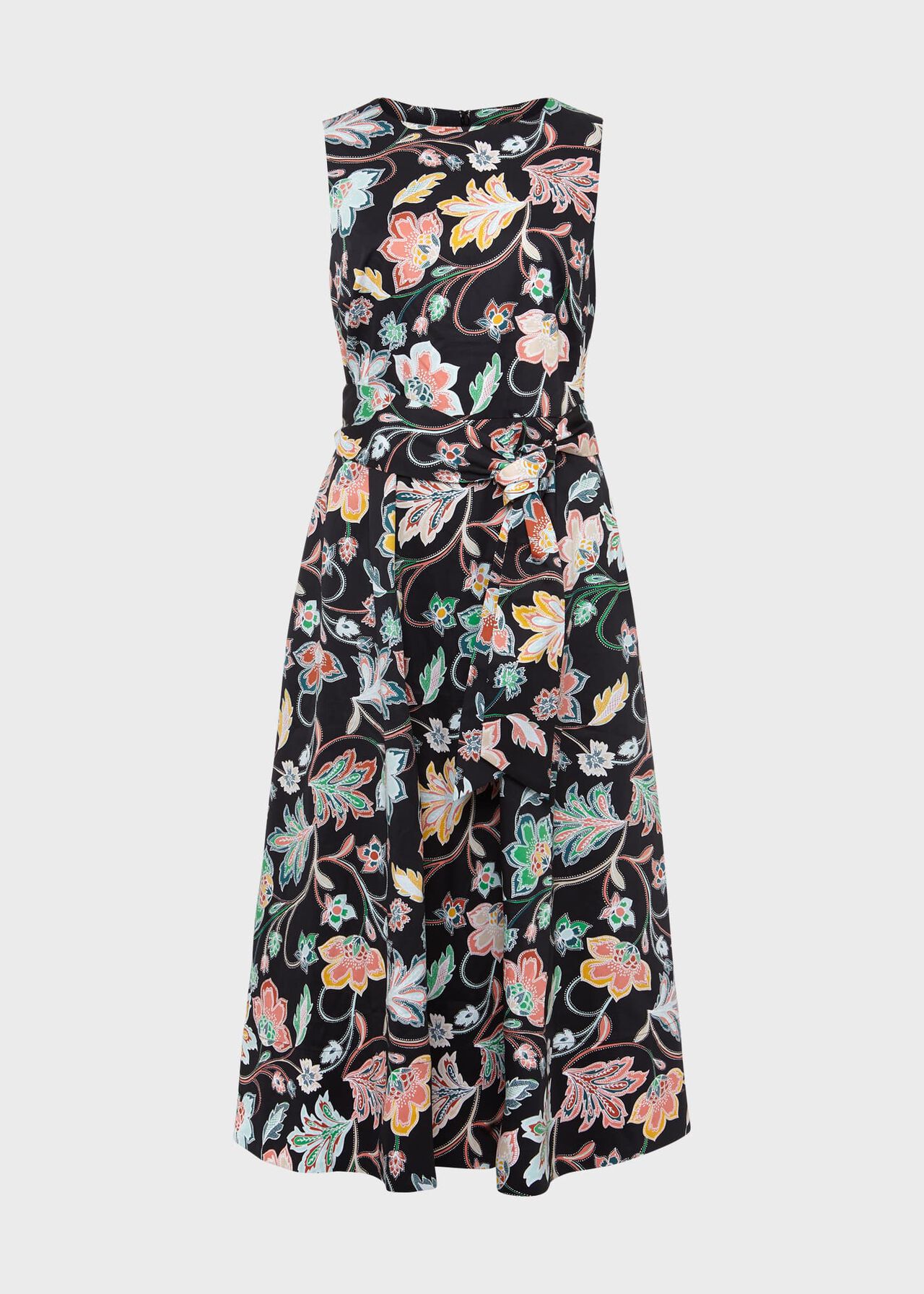 Emilie Dress, Black Multi, hi-res