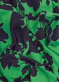 Georgia Dress, Green Navy, hi-res