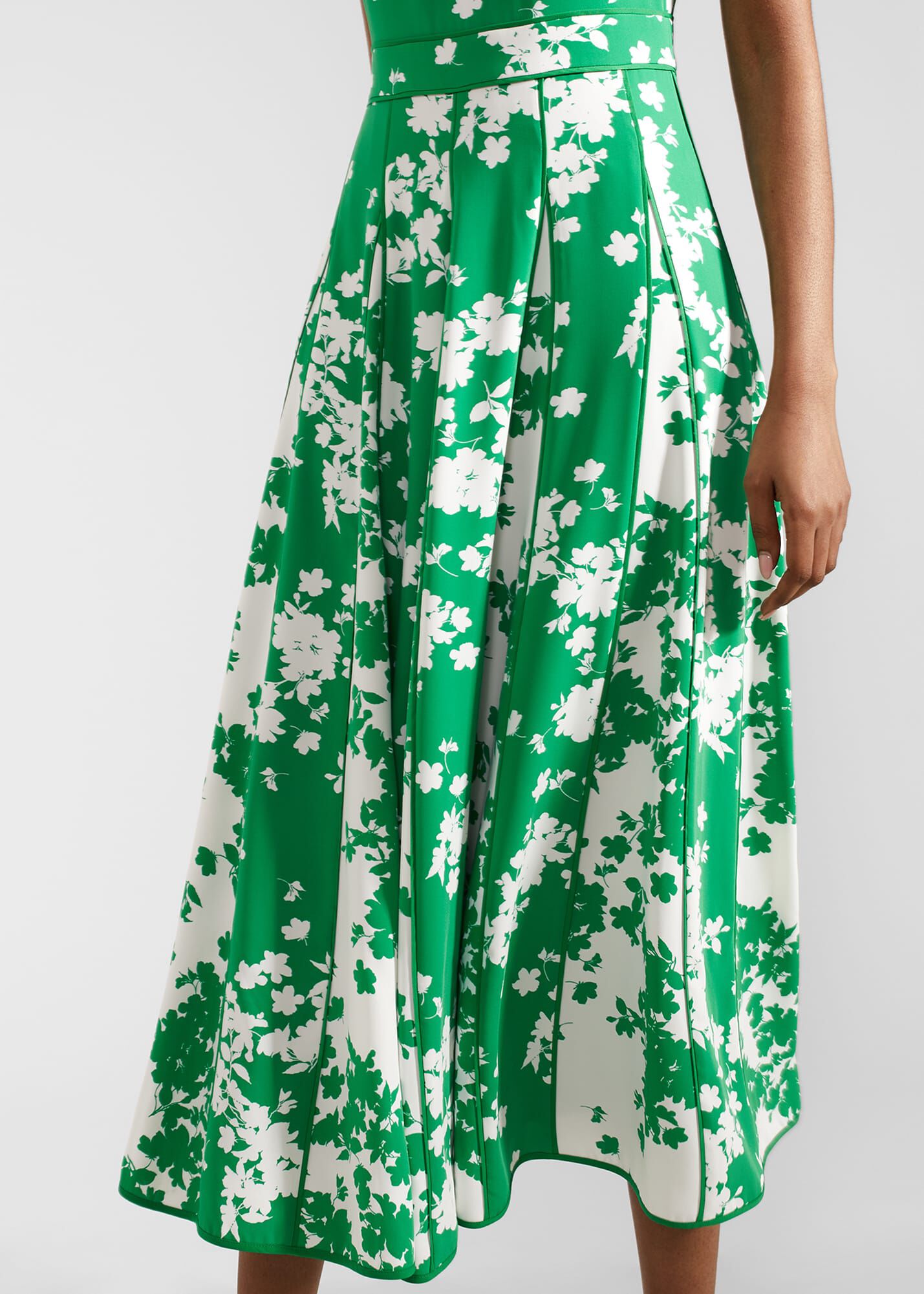 Angelica Floral Midi Dress Hobbs UK