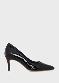 Amelia Court Shoes, Black, hi-res