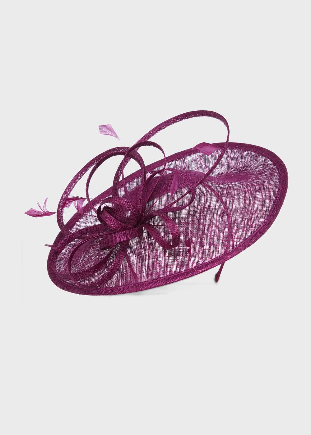 Freya Fascinator, Berry Purple, hi-res