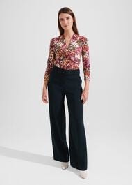 Chiara Printed Top, Multi, hi-res