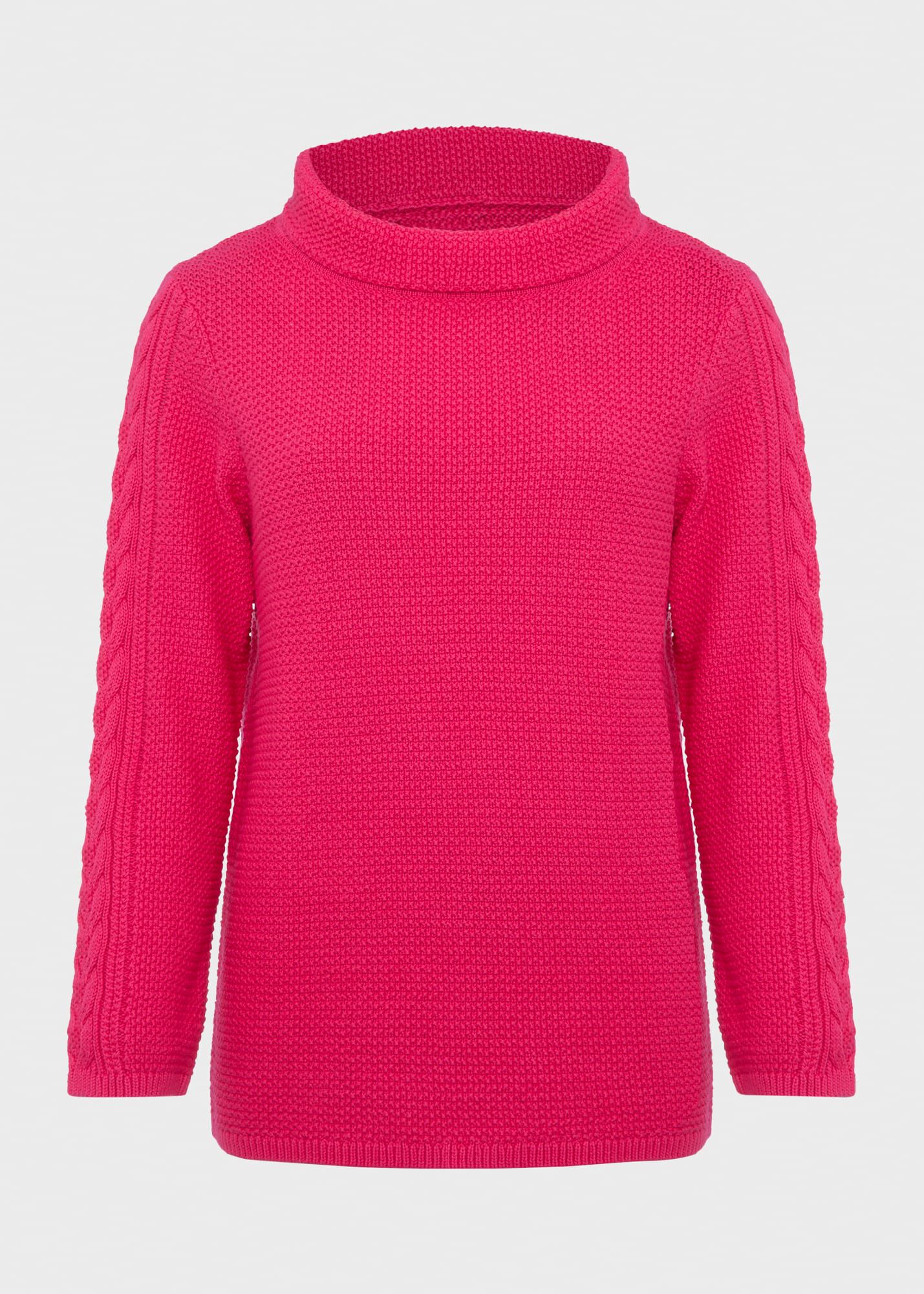 ホブズ HOBBS CAMILLA CABLE JUMPER （SAPPHIRE PINK） Hobbs London Camilla Cable Jumper In Sapphire Pink | ModeSens