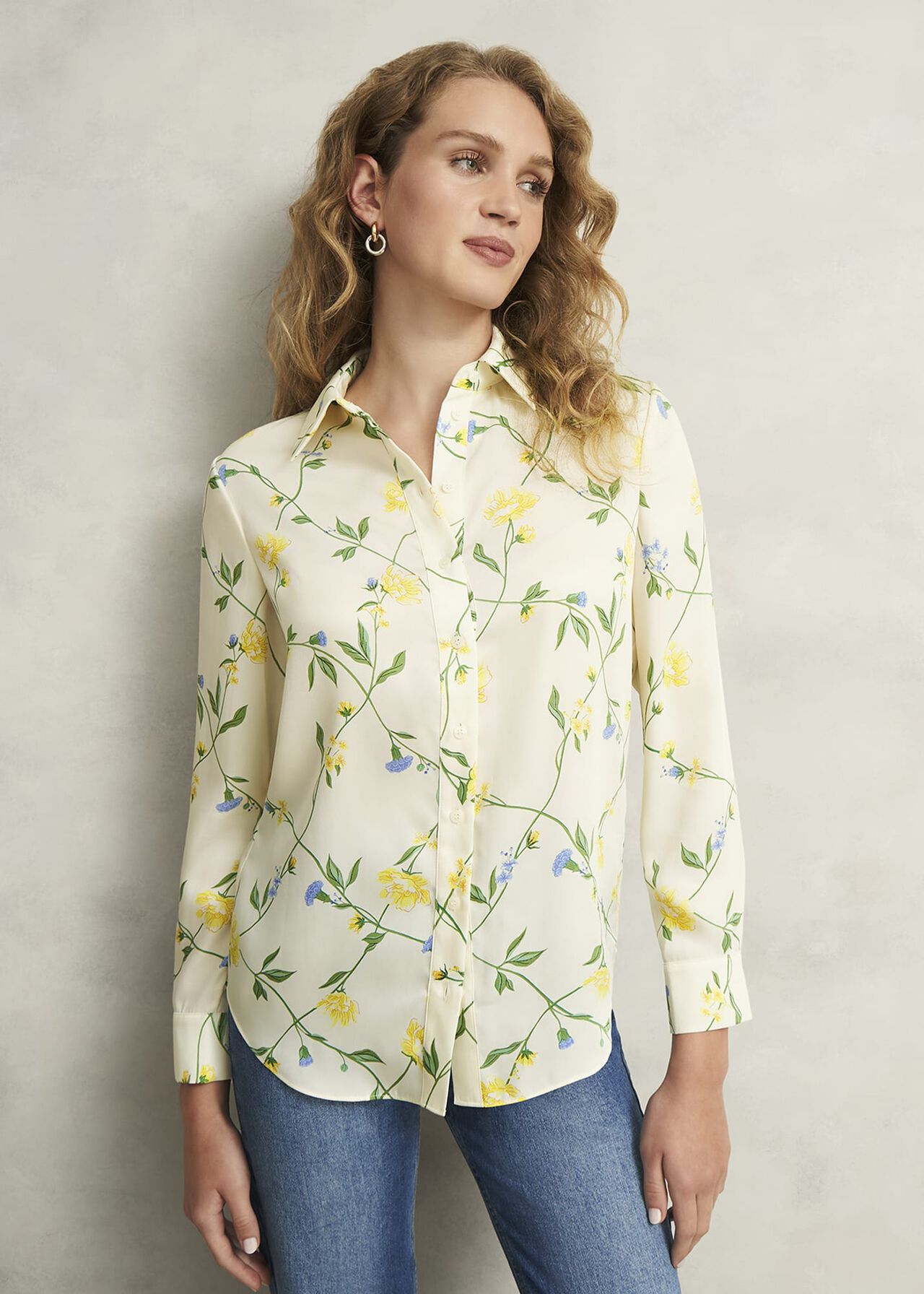 Darby Shirt, Buttercream, hi-res