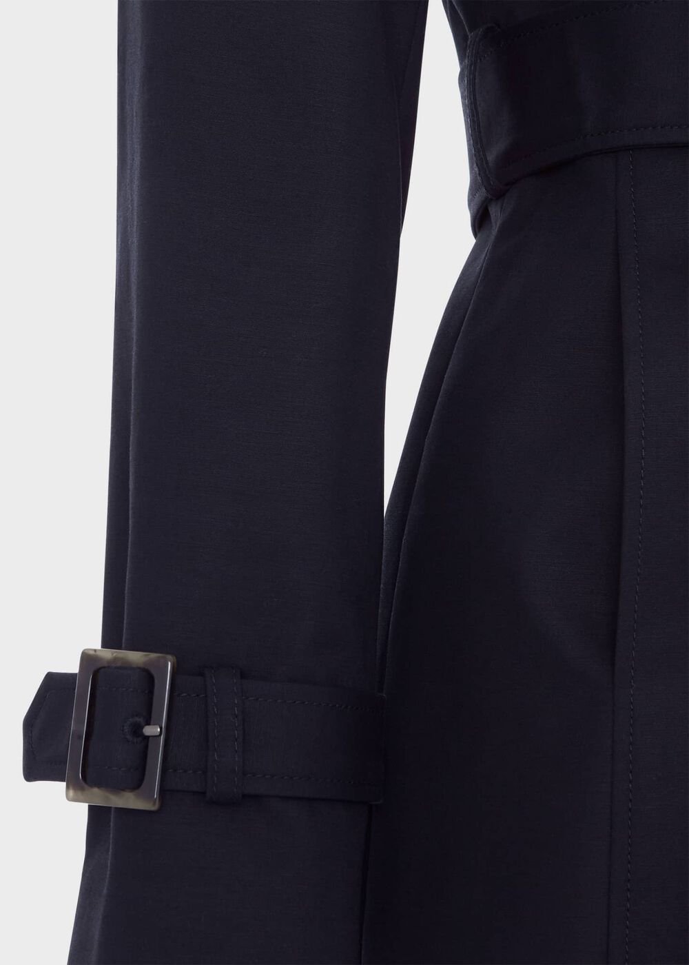 Shea Shower Resistant Trench Coat, Navy, hi-res