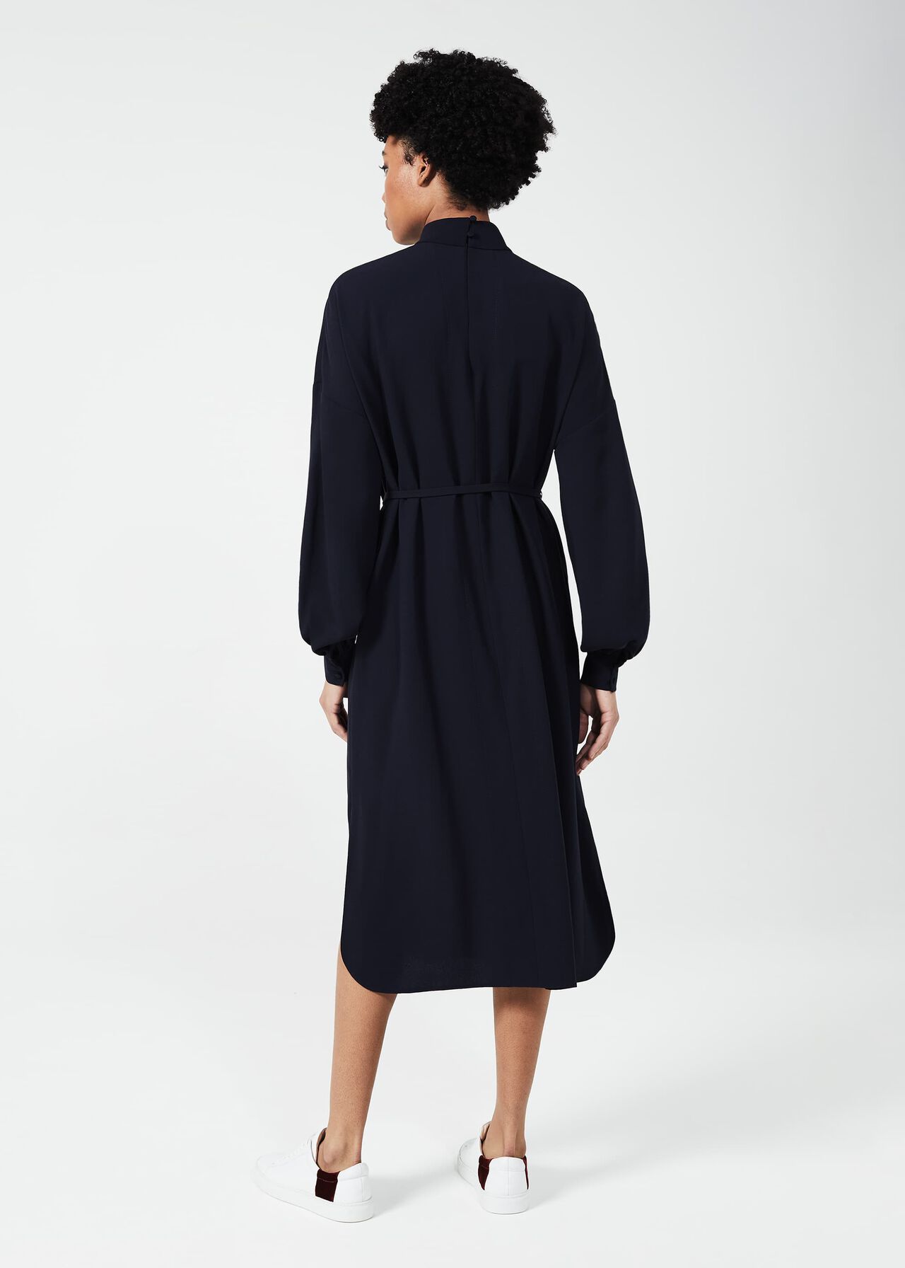 Kara Dress, Navy, hi-res