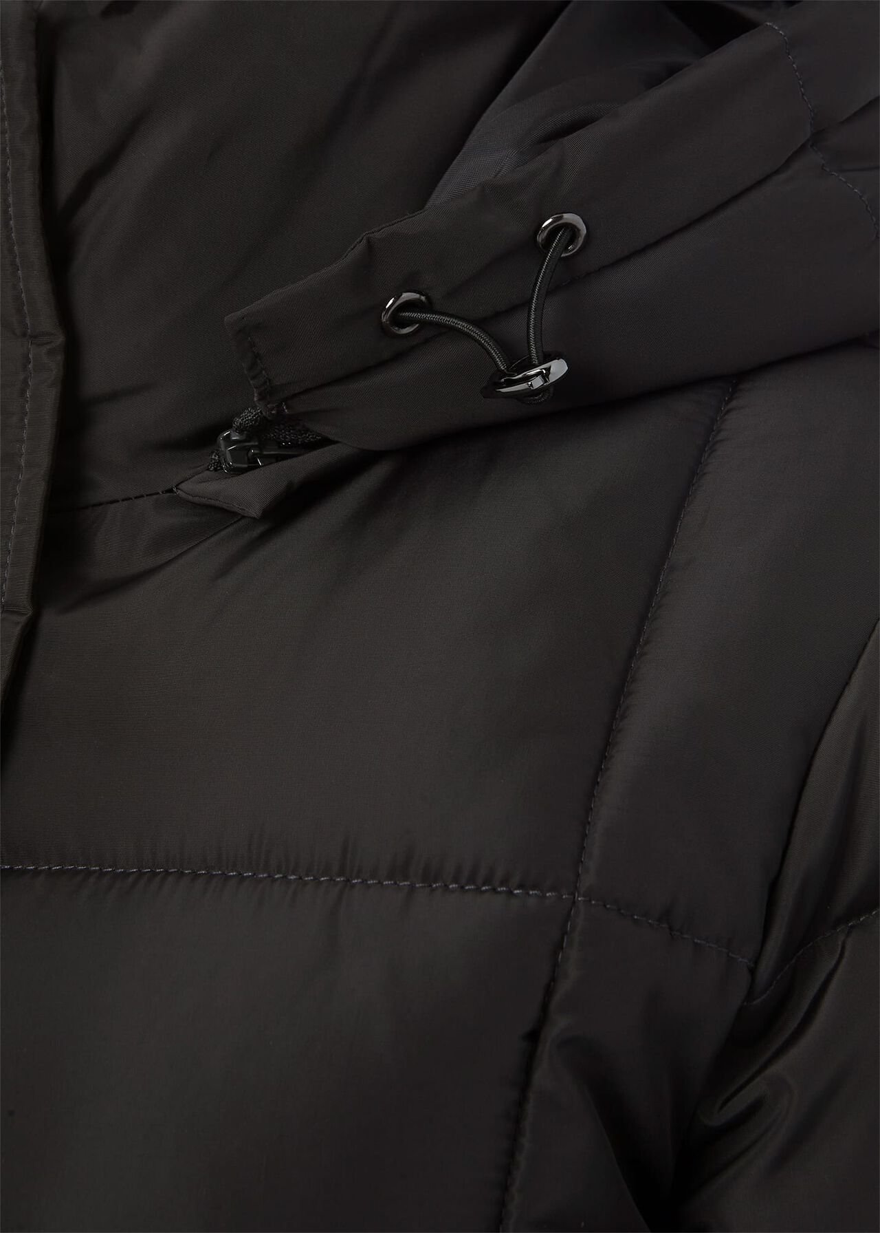Jenn Water Resistant Puffer Jacket , Dark Charcoal, hi-res