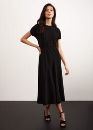 Hampton Dress, Black, hi-res