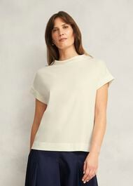 Catriona Top, Warm Ivory, hi-res