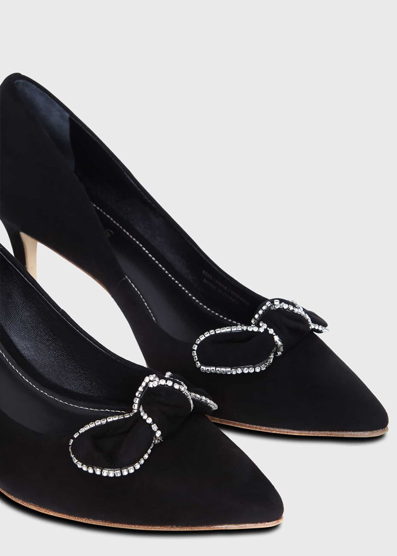 Belle Bow Court, Black, hi-res