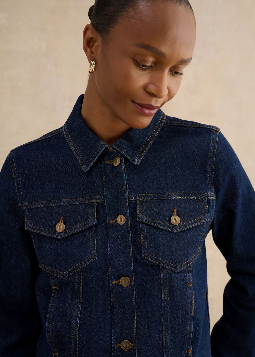 Vivienne Jacket, Indigo, hi-res