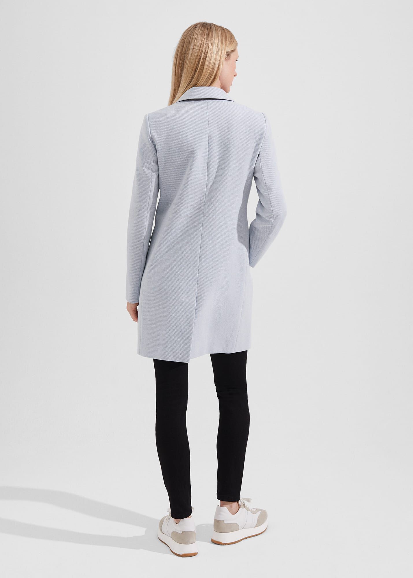 Hobbs pale blue new arrivals coat