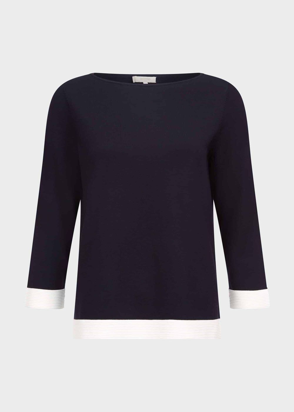 Gracie Jumper, Navy Ivory, hi-res