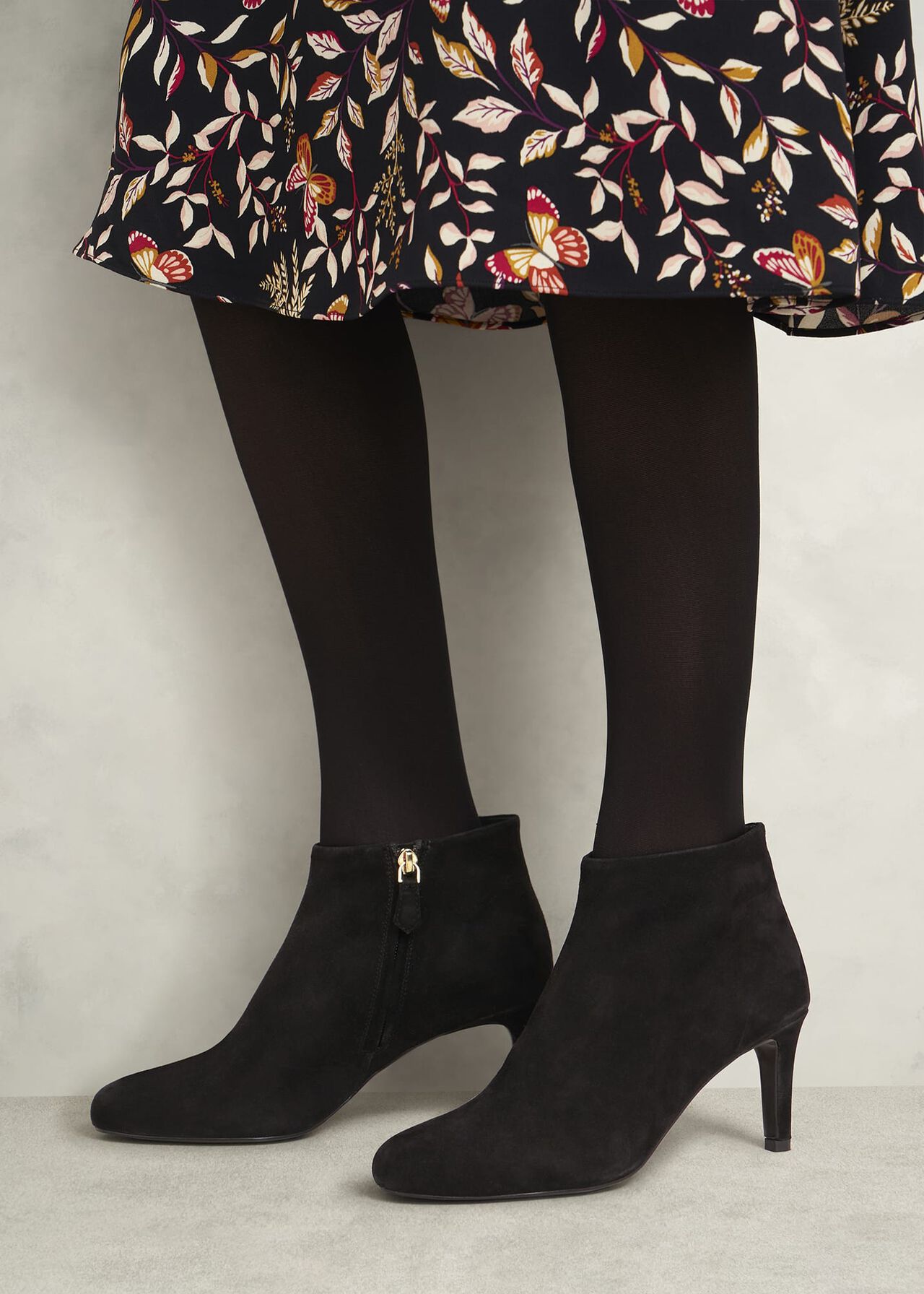 Lizzie Ankle Boots, Black, hi-res