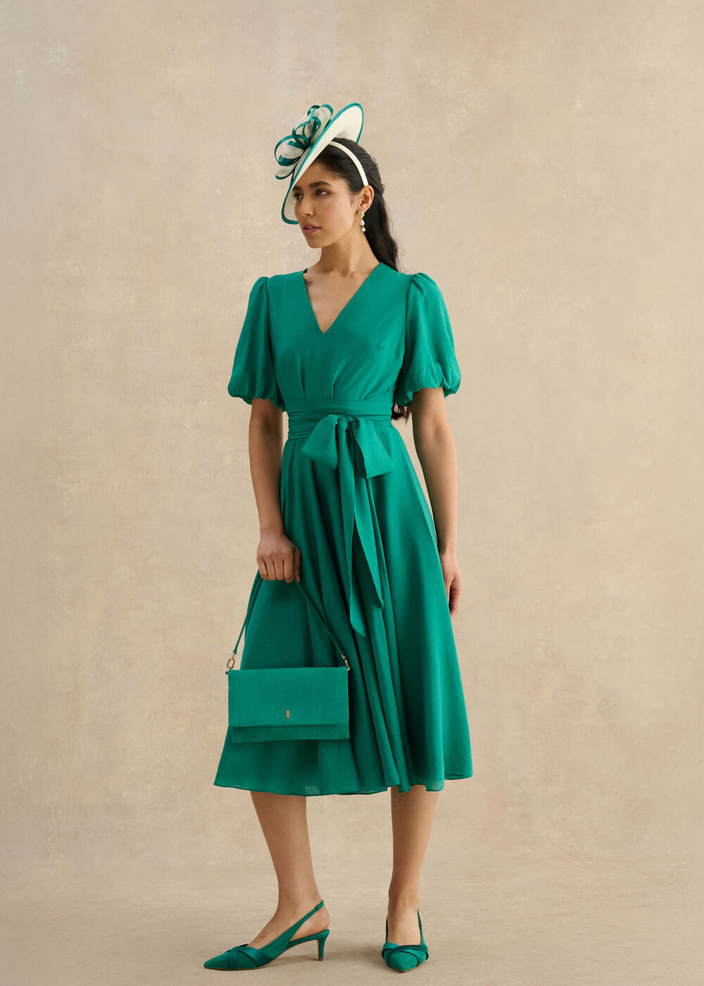 Ashley Suede Clutch | Hobbs US |