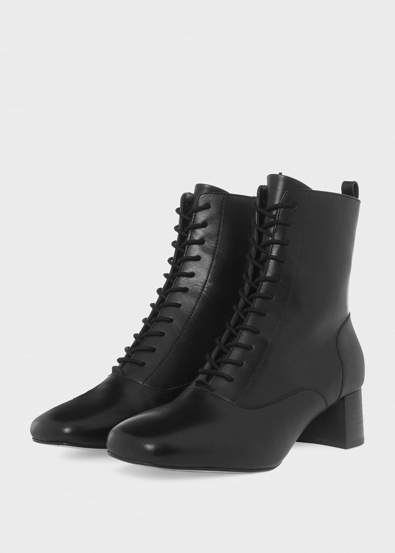 Issy Lace Up Boots, Black, hi-res