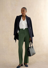 Bess Wide Leg Pants, Khaki, hi-res