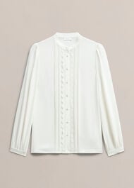Dominica Blouse, True Ivory, hi-res