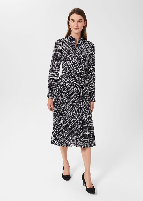 Petite Laurenza Fit And Flare Dress 