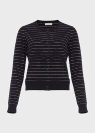 Robin Cardigan, Navy Ivory, hi-res