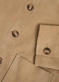 Montana Suede Jacket, Camel, hi-res