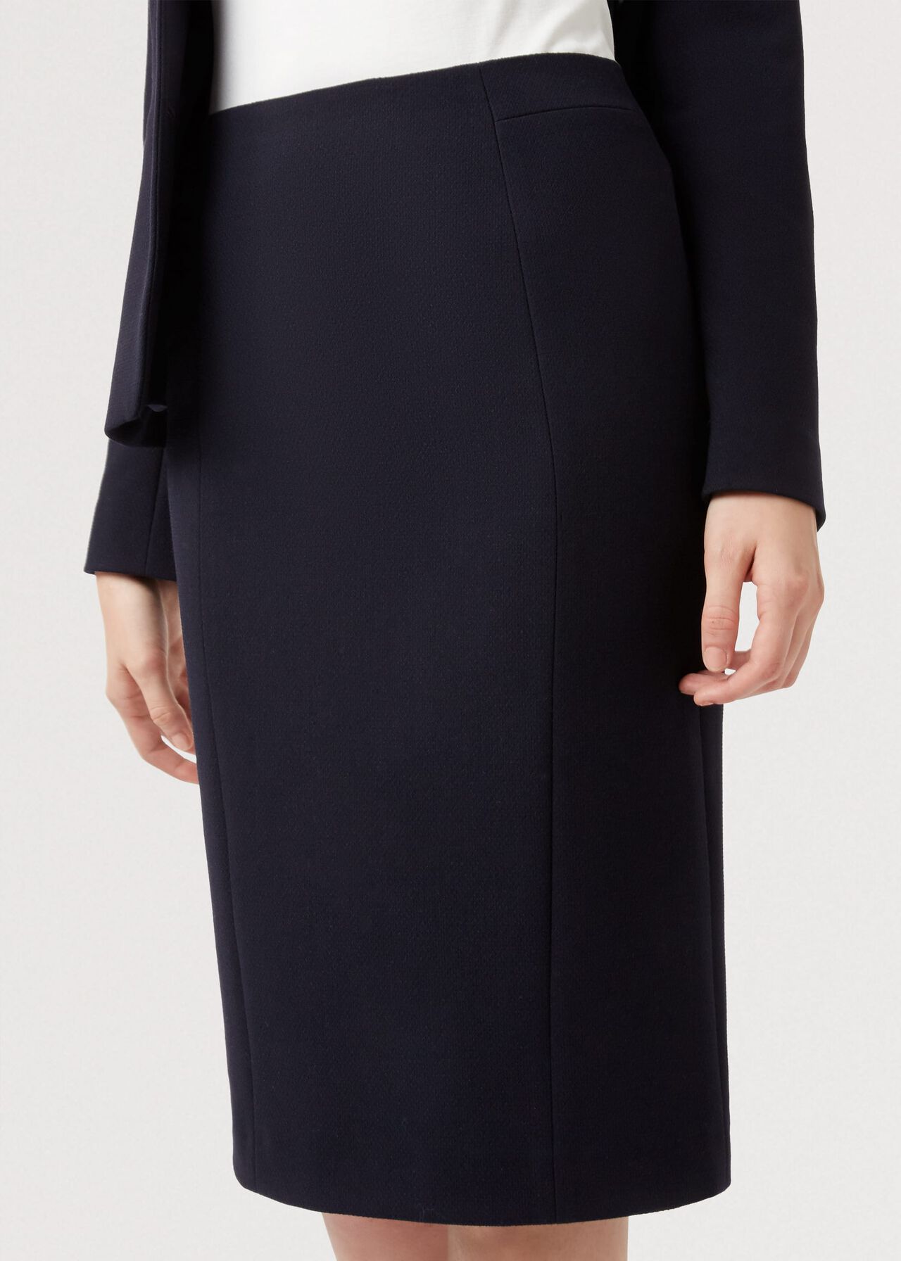 Petite Leila Skirt, Navy, hi-res