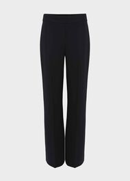 Abigail Wide Trousers, Navy, hi-res