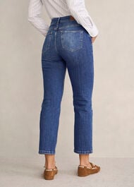 Shea Straight Jeans, Mid Wash, hi-res