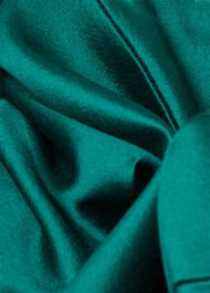 Christie Silk Blend Dress, Jewel Green, hi-res