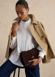 Mariette Blouse, Ivory, hi-res