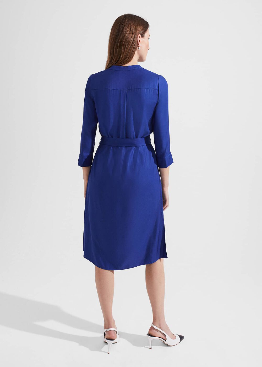 Sara Shirt Dress, Deep Blue, hi-res
