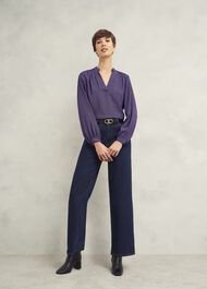 Mila Blouse, Purple Multi, hi-res