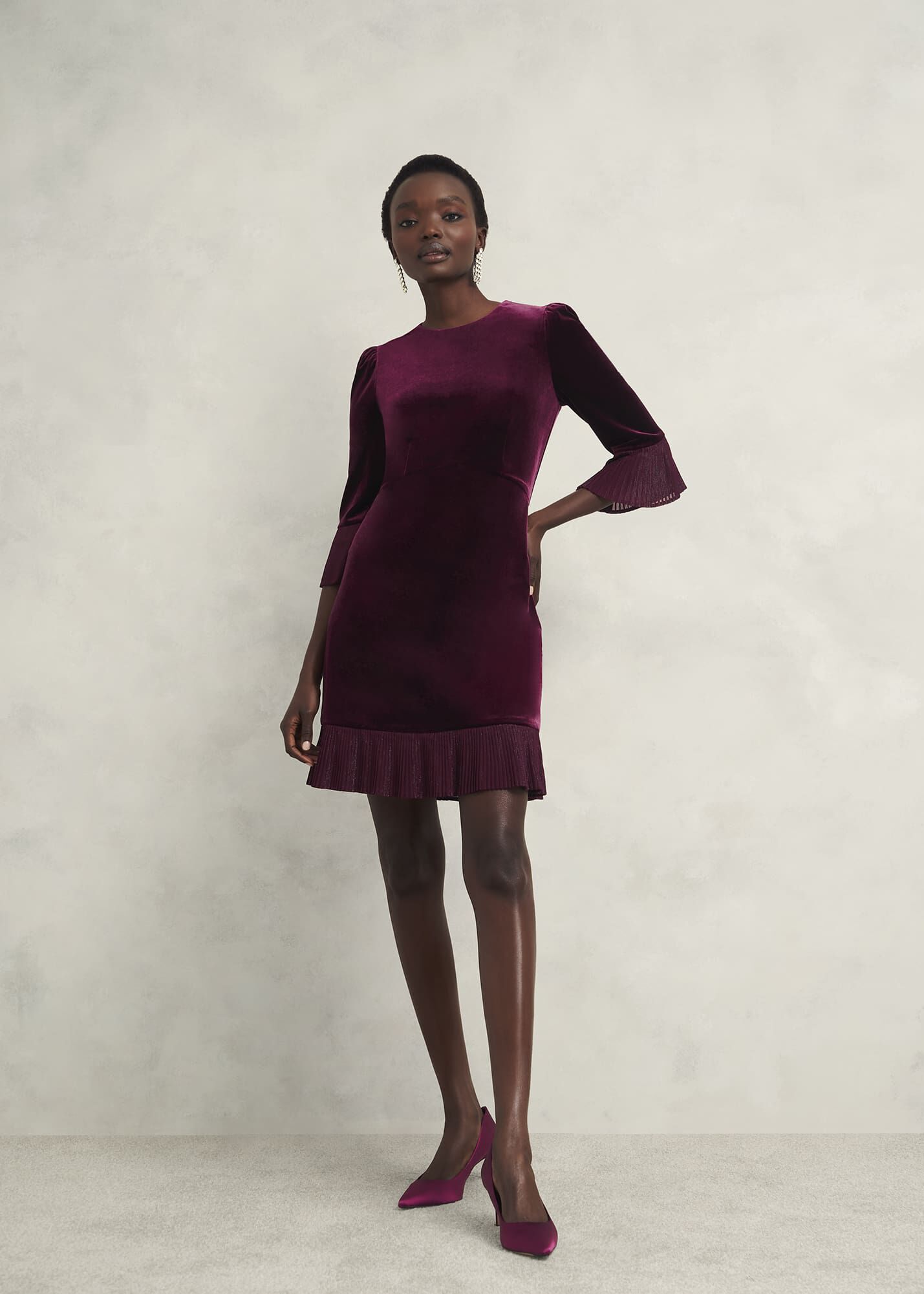 Ashley Velvet Dress