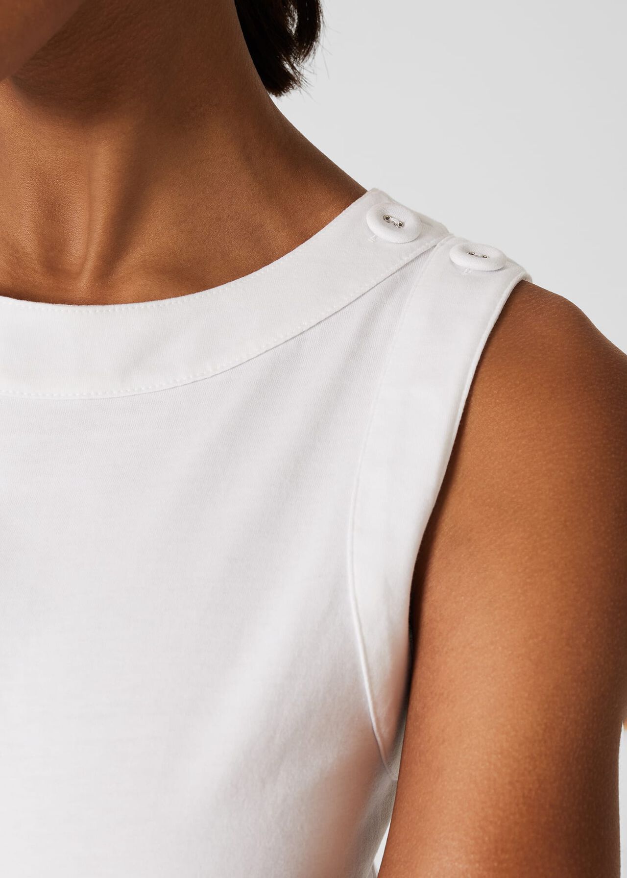 Maddy Vest, White, hi-res