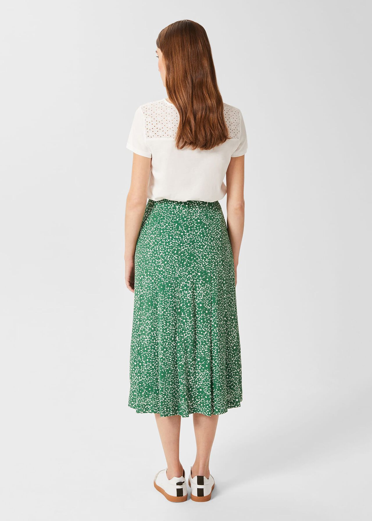 Diane Skirt, Green White, hi-res