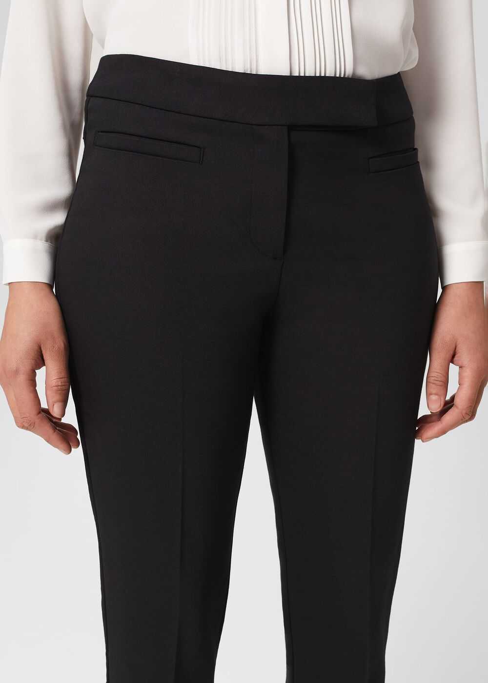 Petite Annie Trousers, Black, hi-res
