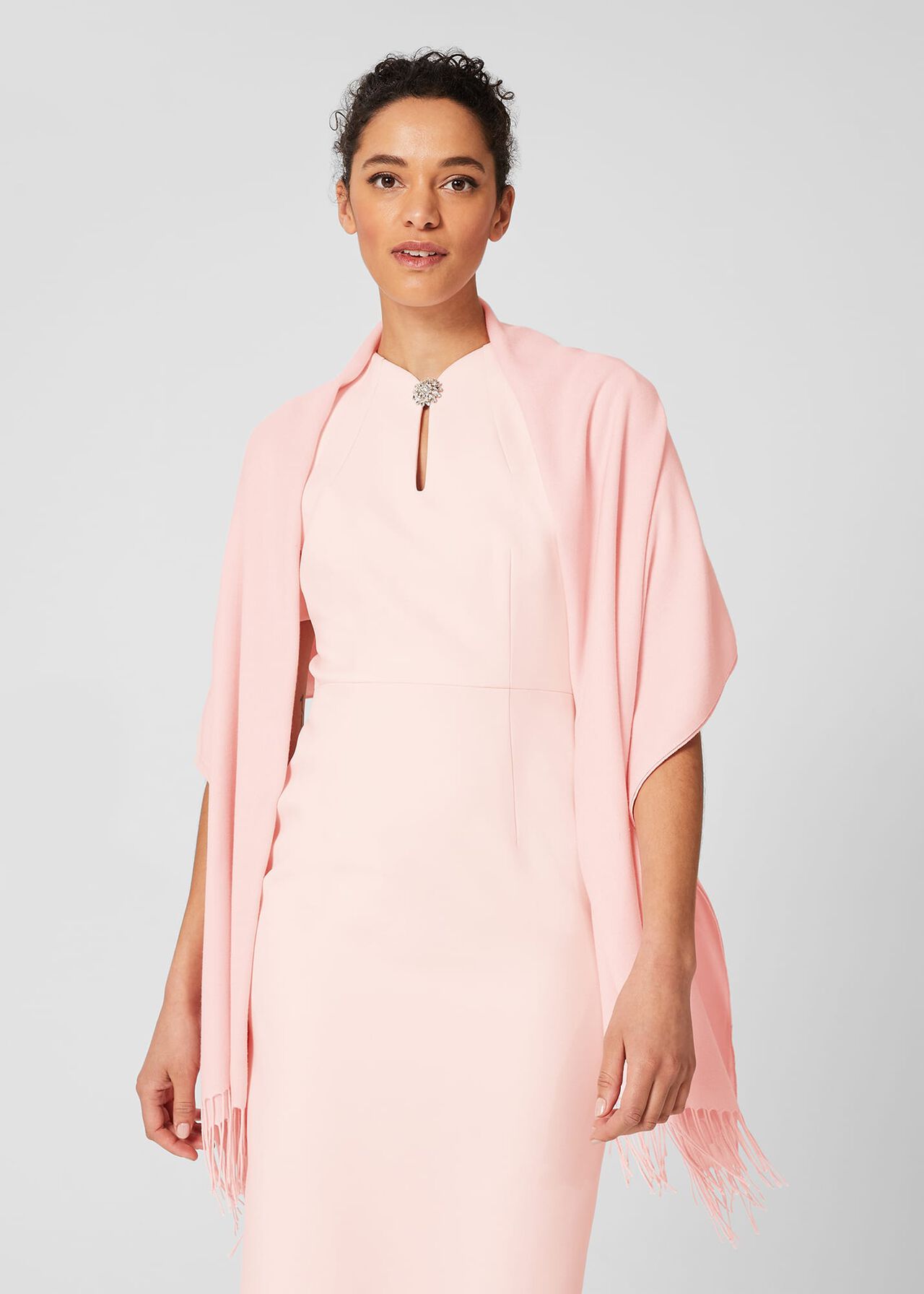 Matilda Scarf, Pale Pink, hi-res