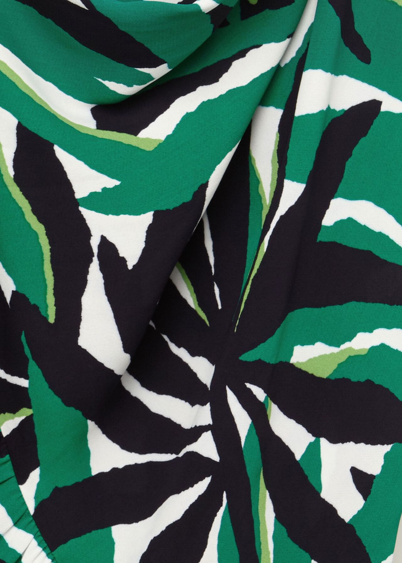 Petite Laurenza Printed Midi Dress, Green Multi, hi-res
