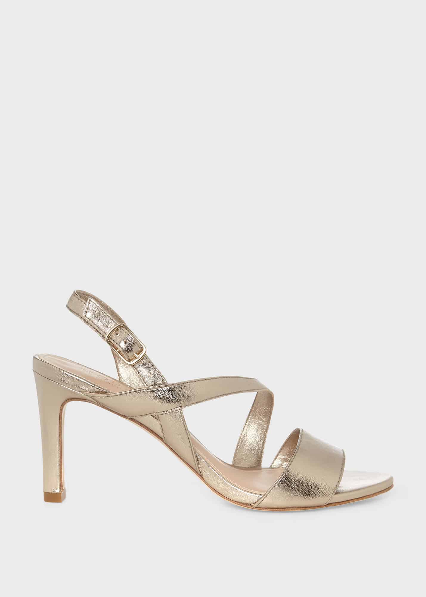Pale gold hotsell sandals