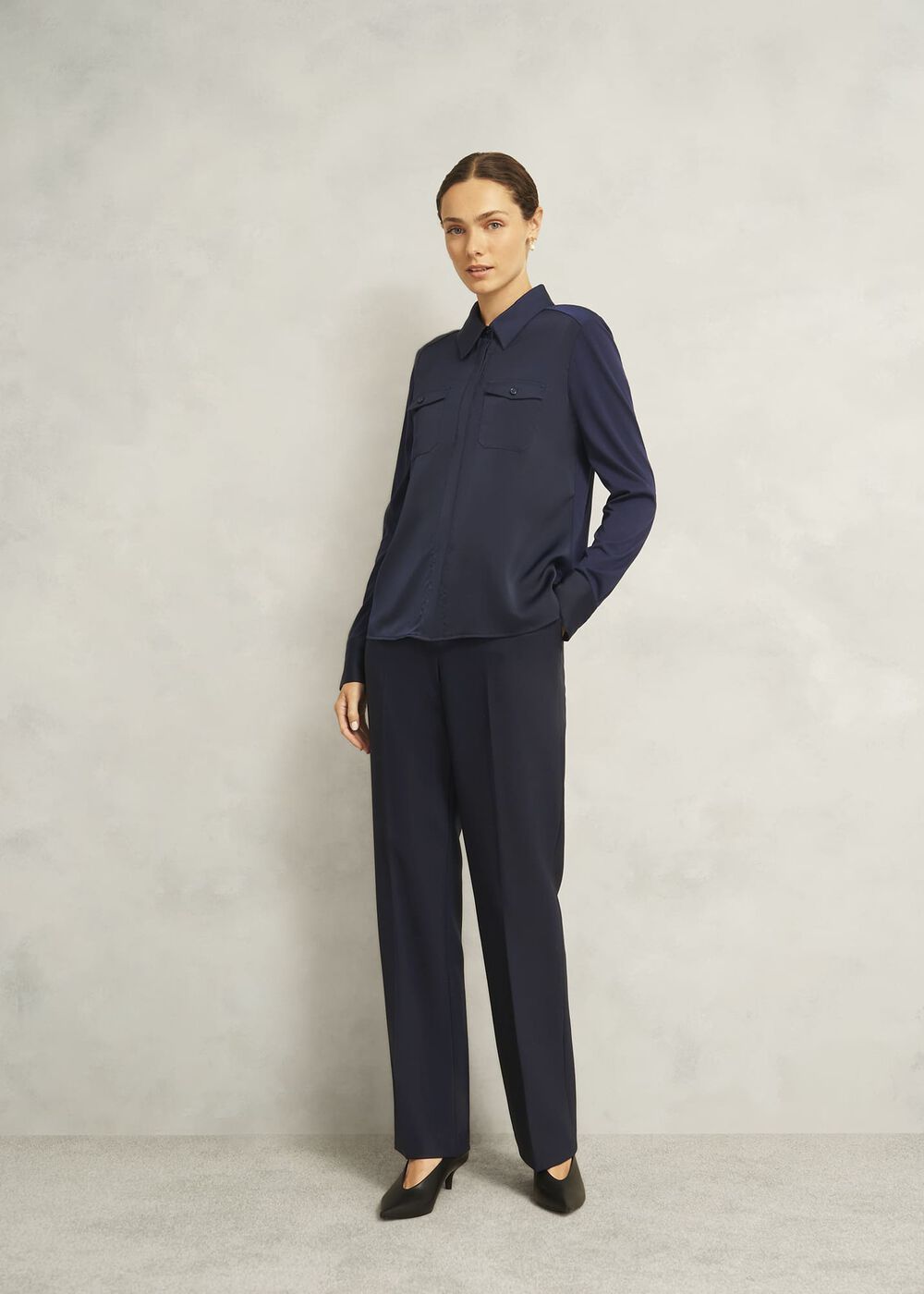 Evianna Shirt, Midnight Navy, hi-res