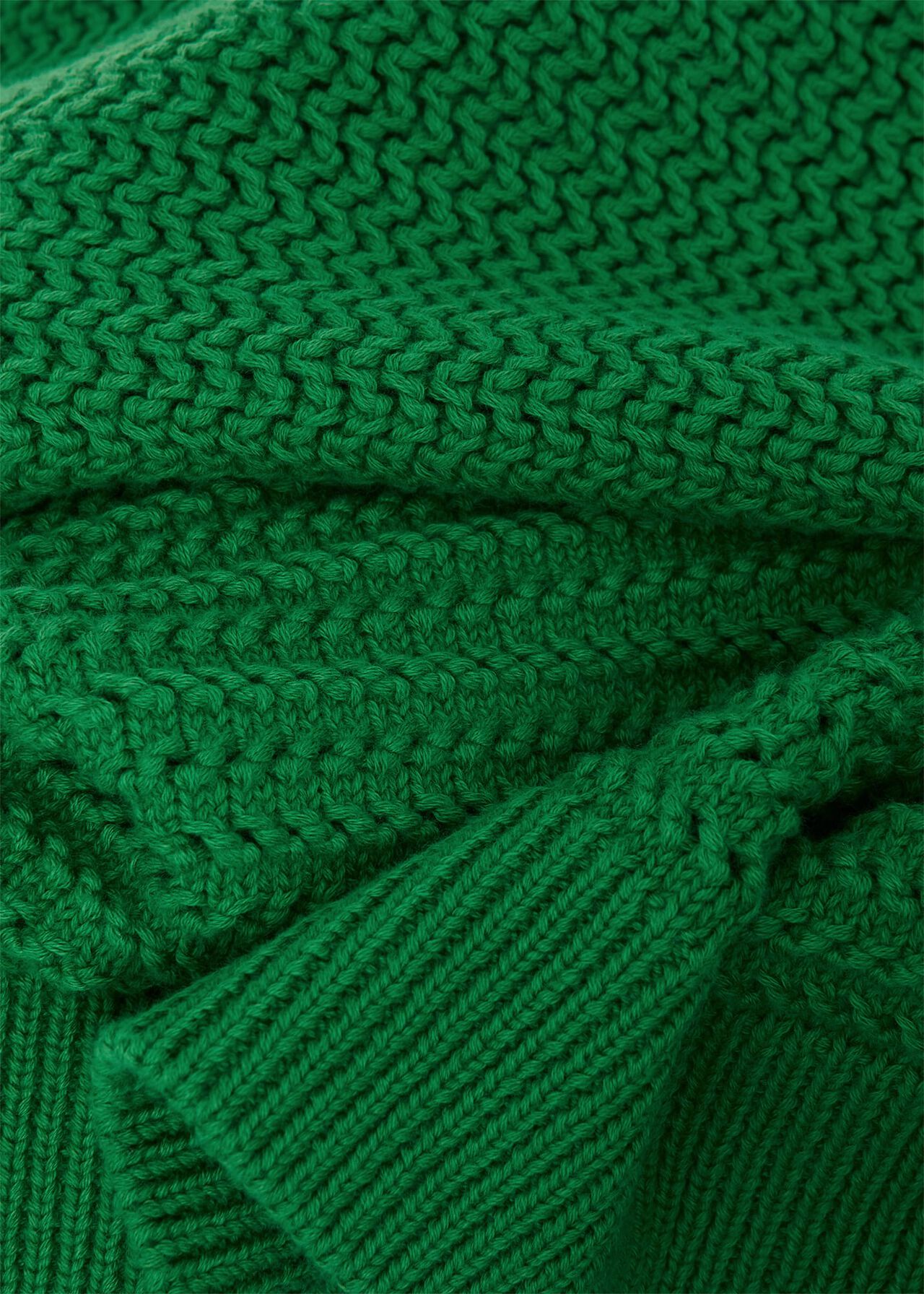 Orla Cotton Sweater, Spring Green, hi-res