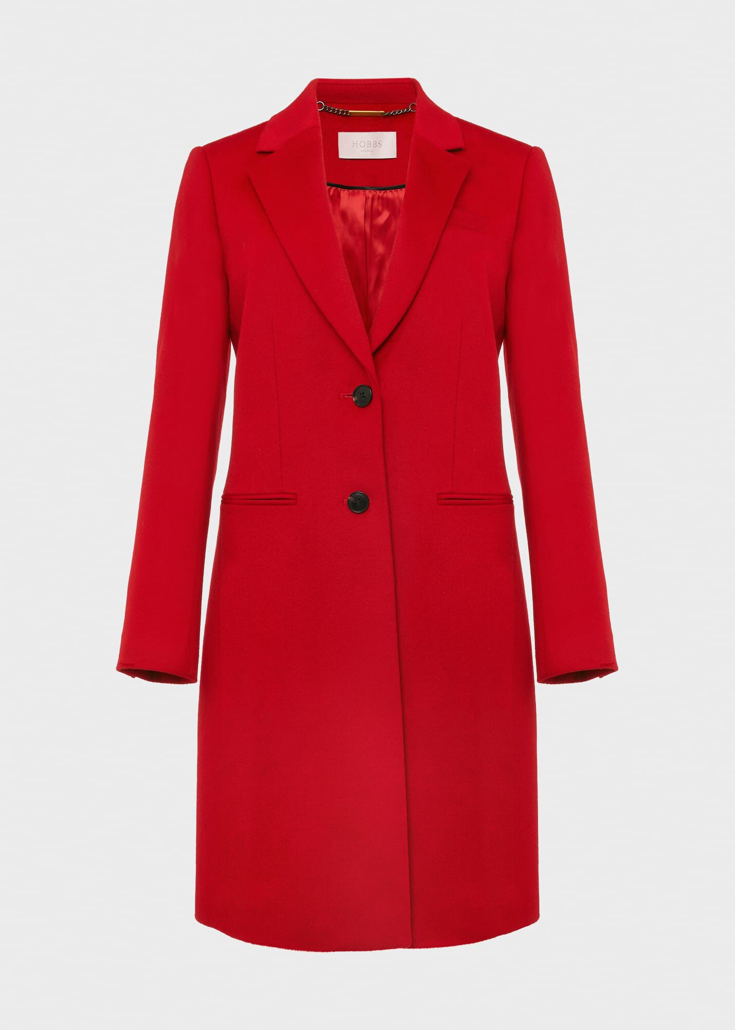 hobbs tilda coat black