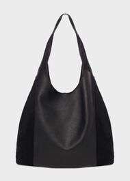 Lula Leather Bag, Black, hi-res