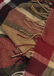Connie Blanket Scarf, Red Multi, hi-res