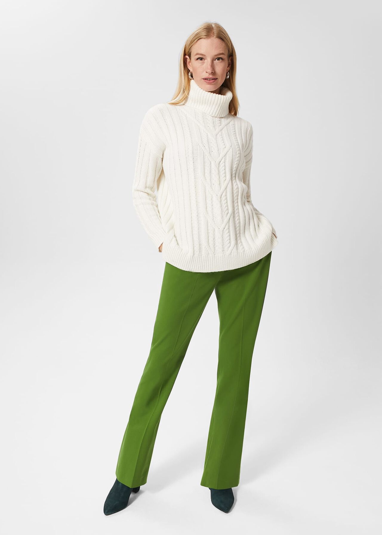 Anela Pants, Green, hi-res